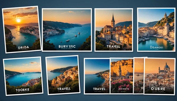 Affiche voyage : des destinations emblématiques à découvrir